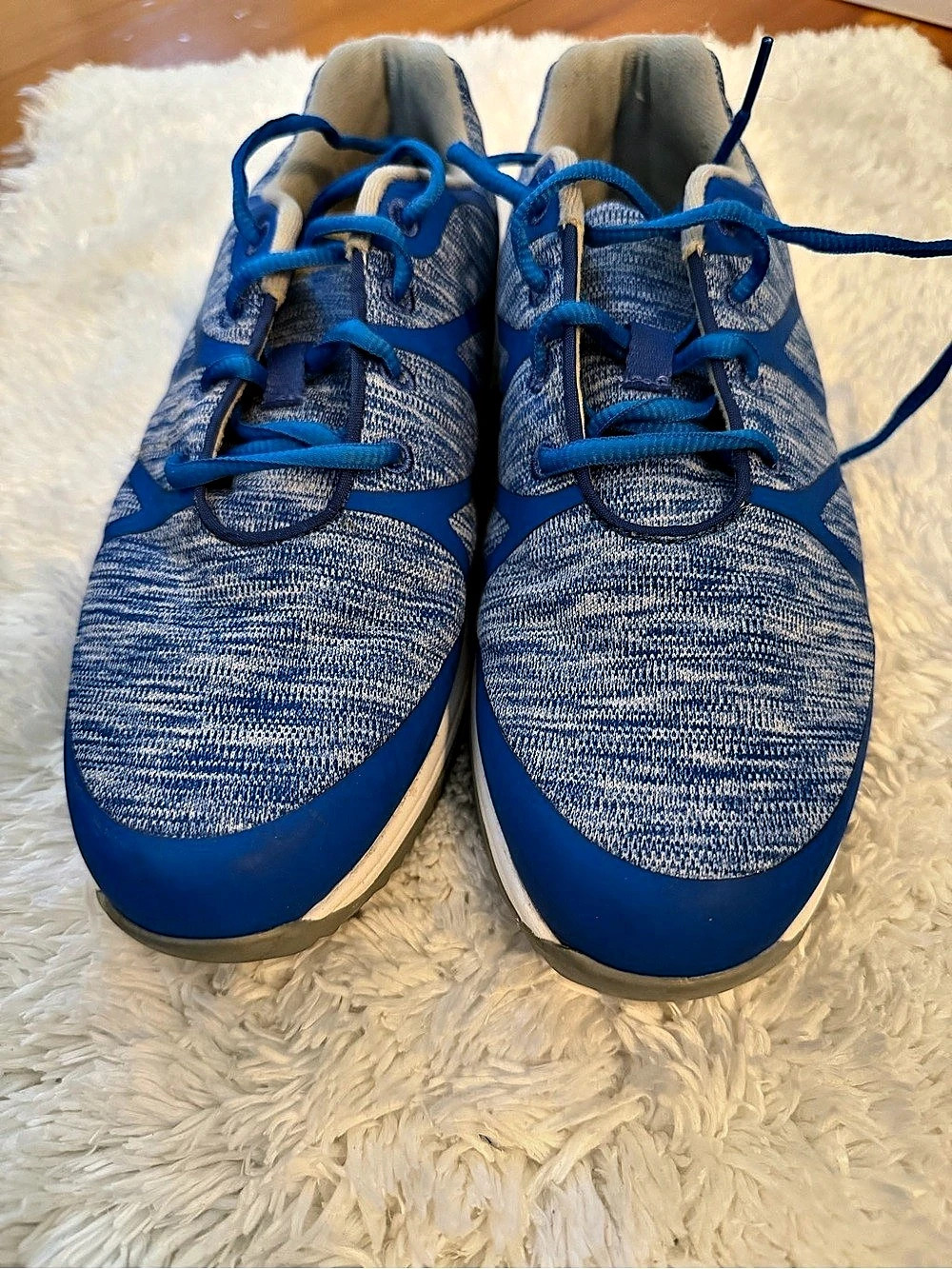 FootJoy FJ Sport SL Blue & White Golf Shoes US 8.5 M